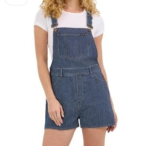 Wrangler Womens Women's Relaxed Fit Shortall True Blue